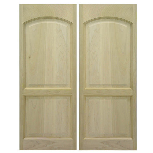 Roman Arch Custom Saloon Doors | Swinging Cafe Doors added by Britt Elexandria