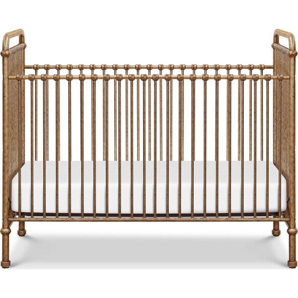 Abigail 3-in-1 Convertible Crib, Vintage Gold - Namesake Cribs & Bassinets | Maisonette added by Francesca Pasquali