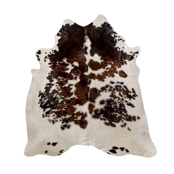 Exotic Cowhide Area Rug in Brown/White added by Spoak Member