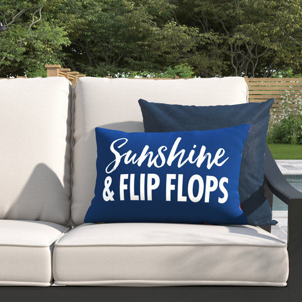 Marcus Indoor/Outdoor Reversible Throw Pillow added by Carol Matula