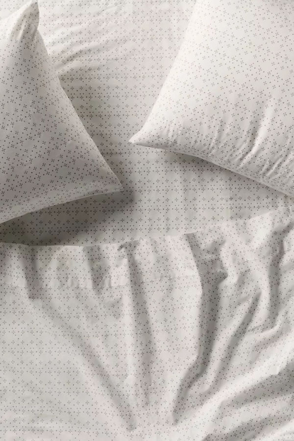 Coyuchi Organic Print Percale Sheet Set added by Bethesda Home Stylist