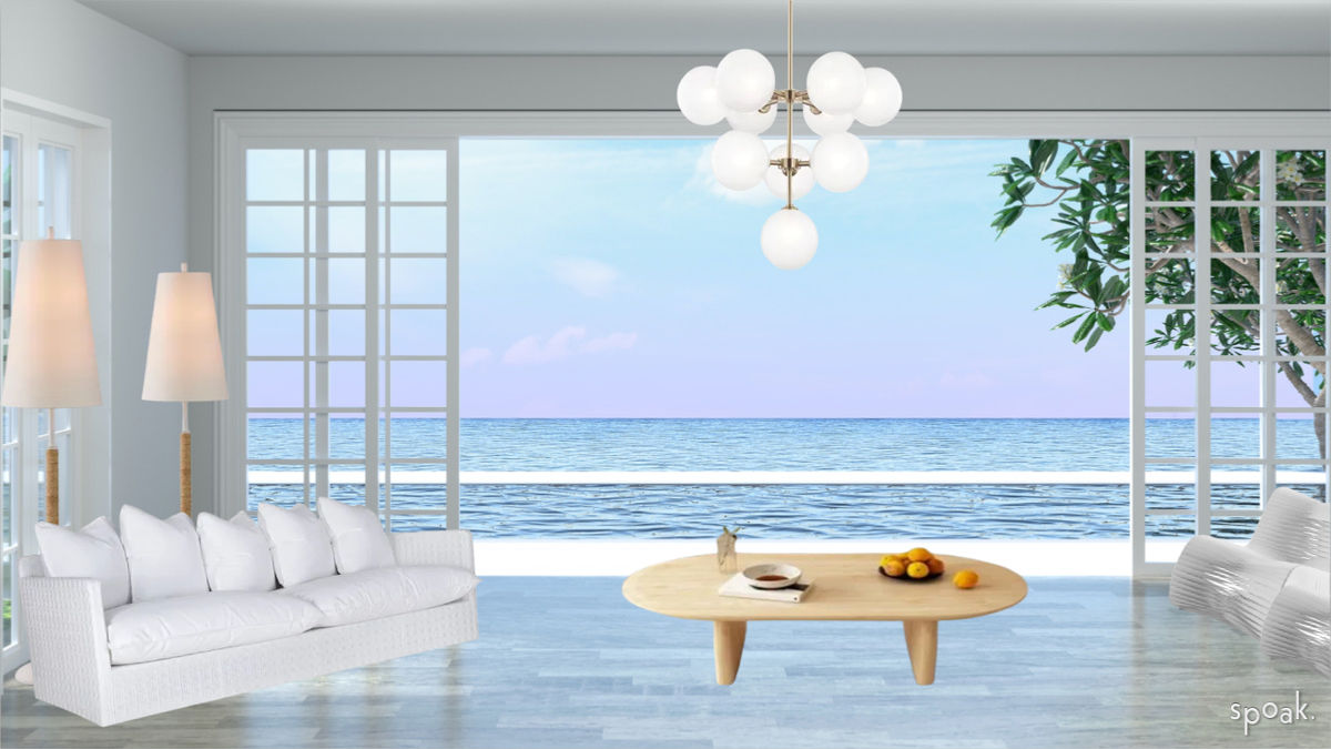 Blue Living Room Ideas designed by Megan Badenhorst
