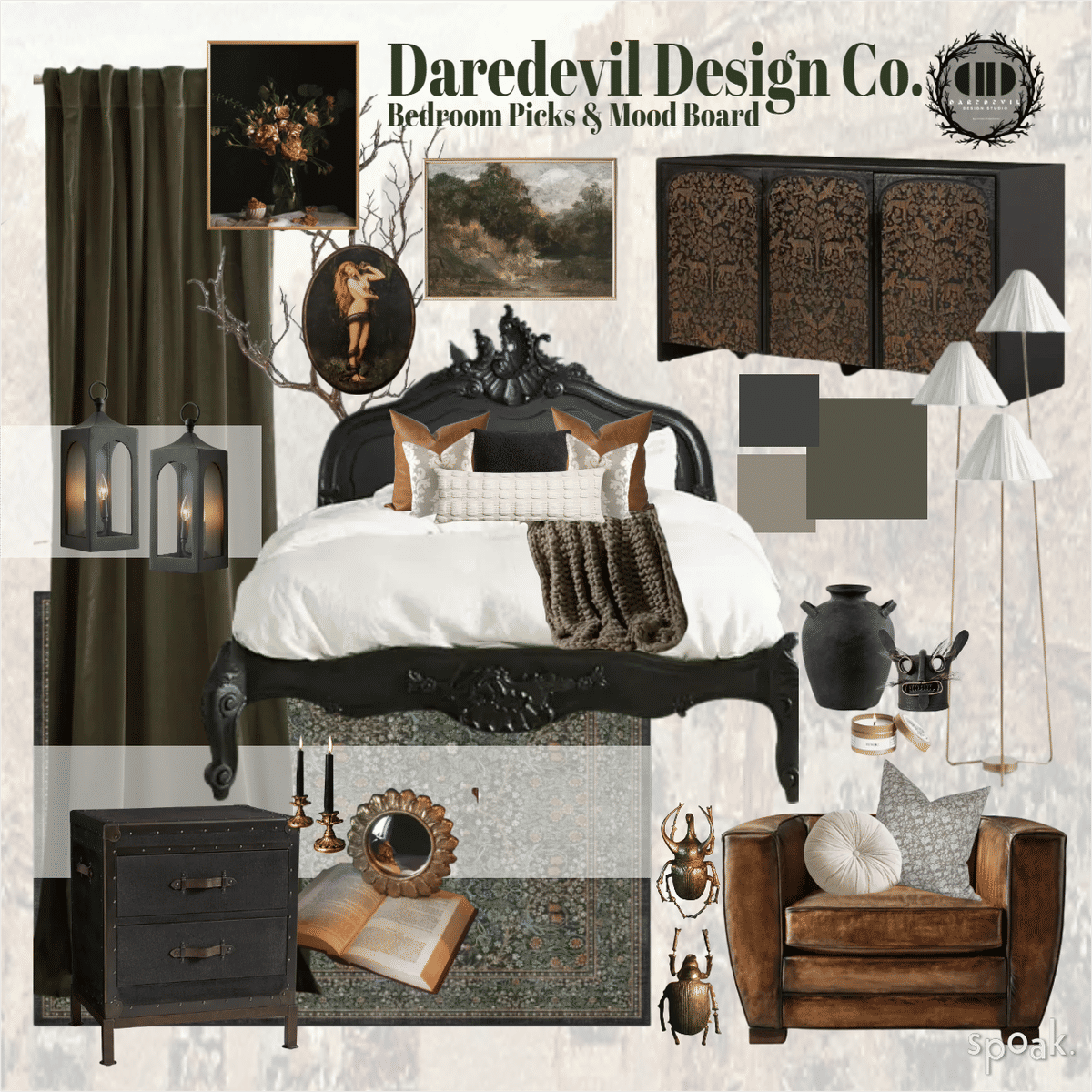 Bedroom Inspiration designed by Luzan Prinsloo