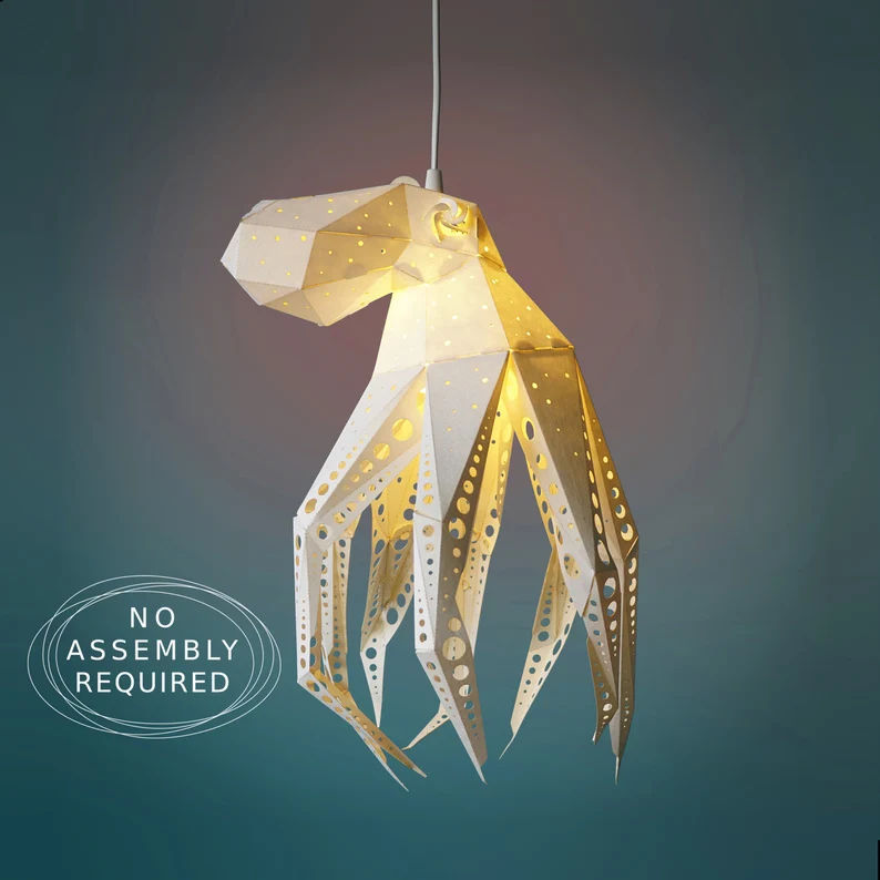 Paper Mache Light added by Gina Diaz