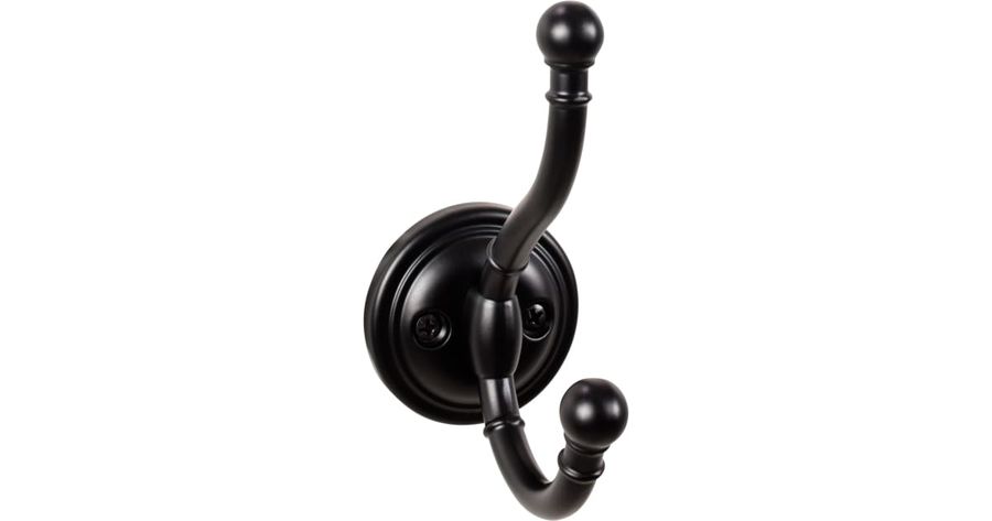 Top Knobs TK1063BLK Hooks Double Robe Hook | Build.com added by MISSY PITT