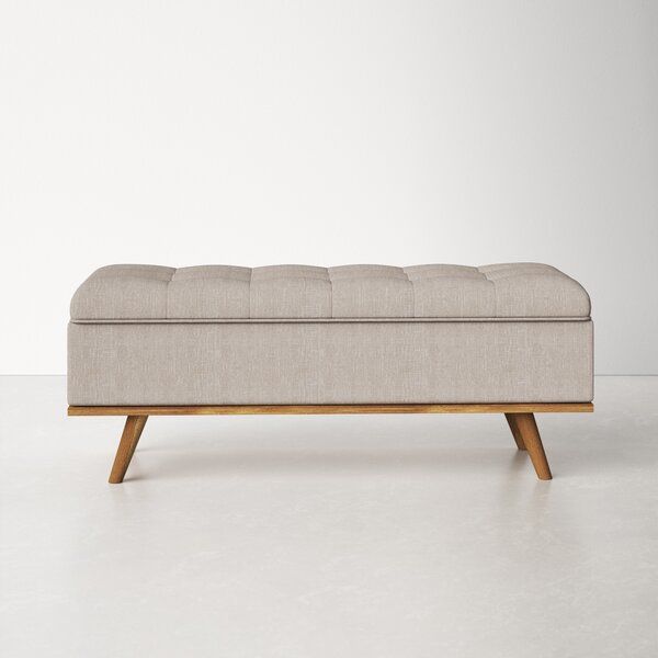 Davina Upholstered Flip Top Storage Bench added by Lauren Houston
