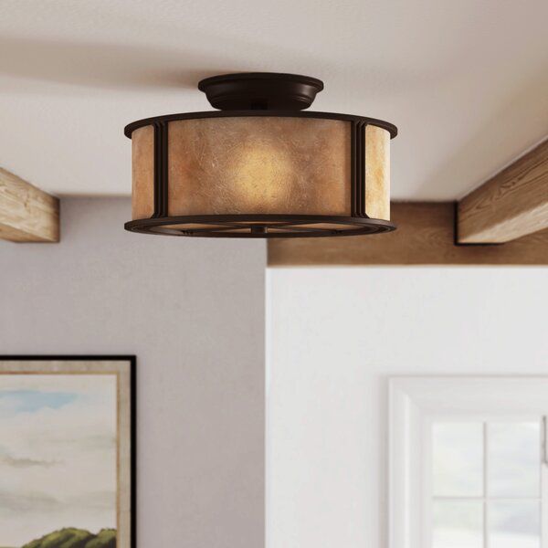 Seeley Glass Semi Flush Mount added by Jenna Quinones
