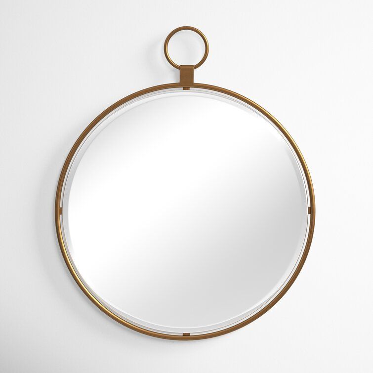 Metal Circle Wall Mirror added by Ashley Artale