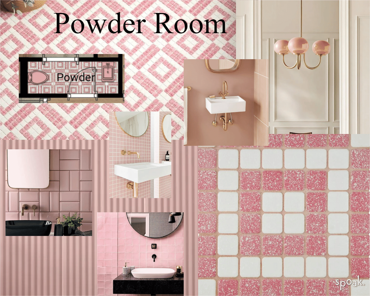 Bathroom Inspiration designed by Erin Adkins-Oury