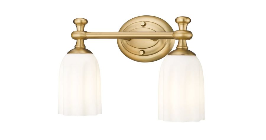 Z-Lite 1102-2V-MGLD Orion 2 Light 14" Wide Vanity Light | Build.com added by SABi iNTERIORS