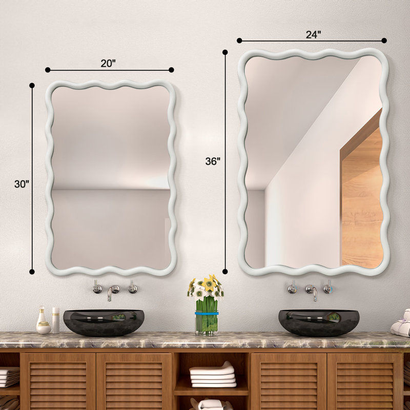 Castin Solid Wood Rectangle Flat Wall Mirror added by Lindsay Lord