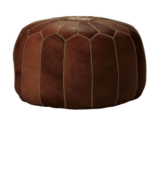 Moroccan Leather Pouf added by Spoak Member