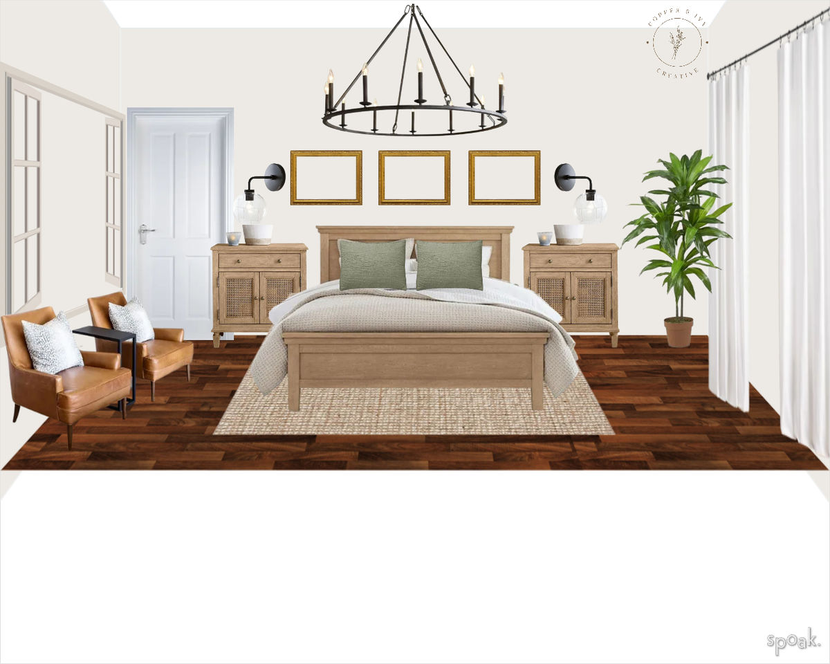 Bedroom Inspo designed by Kelsey Kosztowny