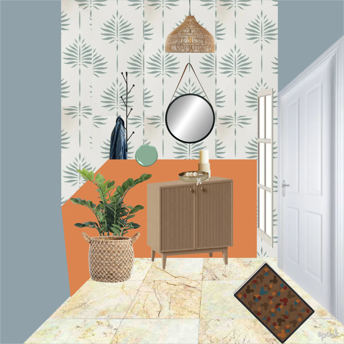 Mudroom Inspo designed by Erica Llanera