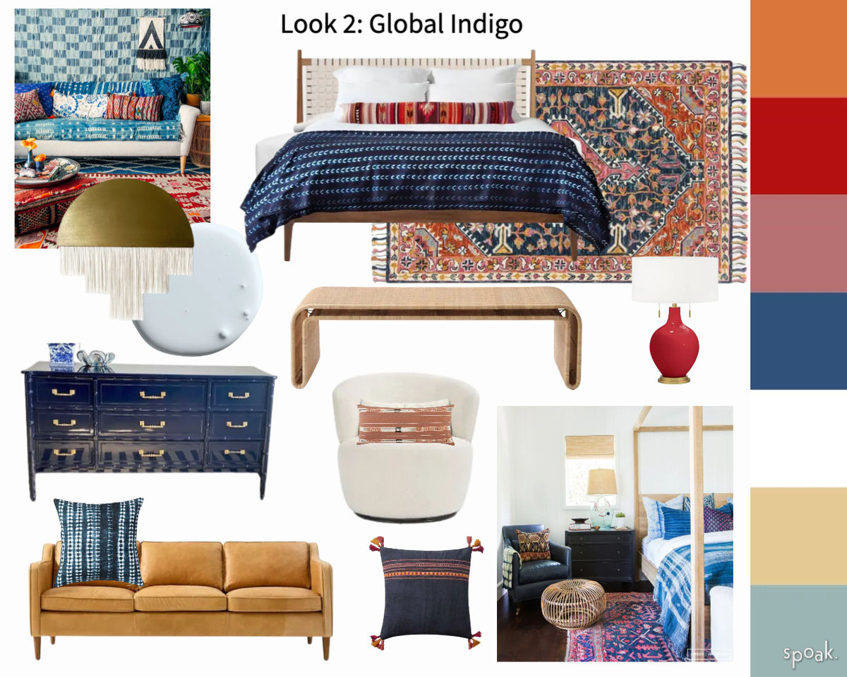 Bedroom Inspiration designed by Kate Lynn Nemett