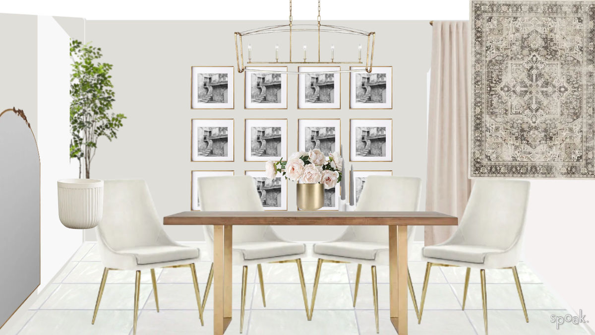 Dining Room Inspiration designed by Brenae Bradley