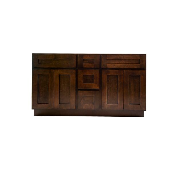 60" Free-Standing Double Bathroom Vanity Base Only added by MK Alderman