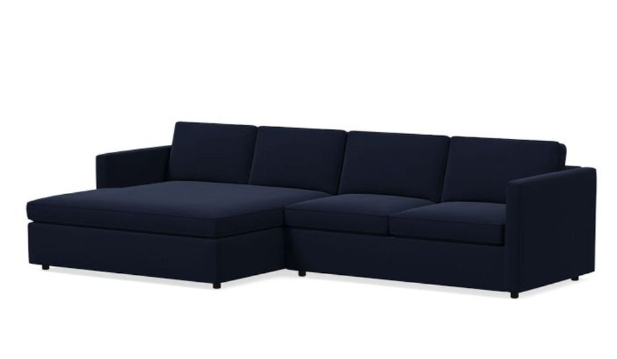 Harris 2-Piece Double Wide Chaise Sectional (126"–146") added by Maggie Norman