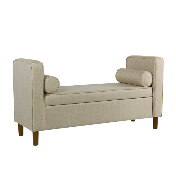 Telesphorus Upholstered Flip Top Storage Bench added by sallie tyler