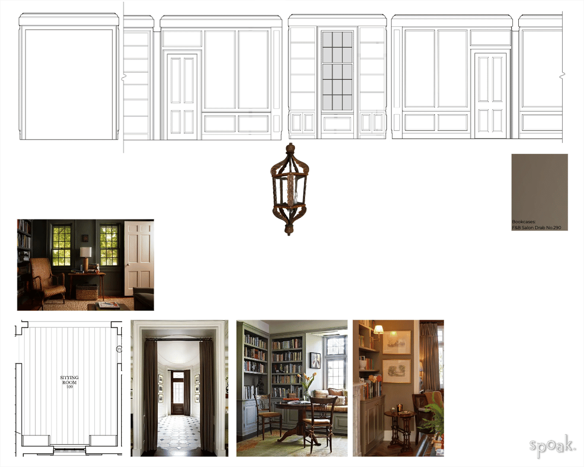 Mudroom Inspiration designed by Serena Finnerty