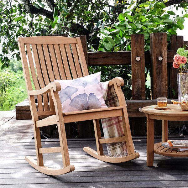 Allison Outdoor Rocker Chair added by Raquel Guerrero