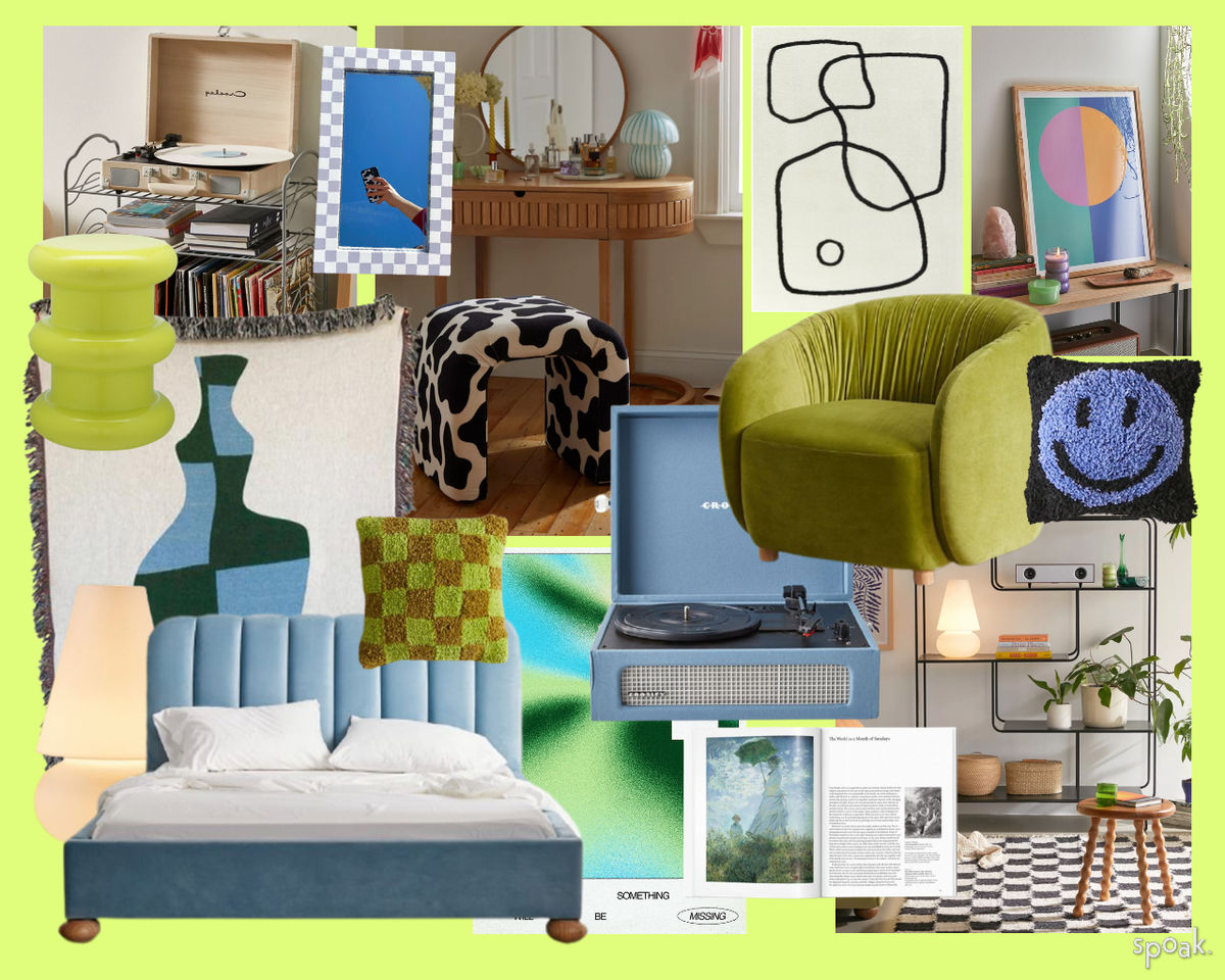 Dorm Room Inspiration designed by Sofie Way
