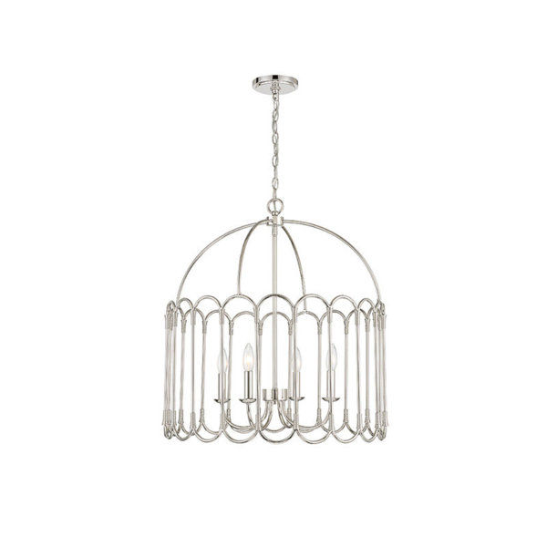 Bonyu 4 - Light Dimmable Geometric Chandelier added by Whitney Crutcher