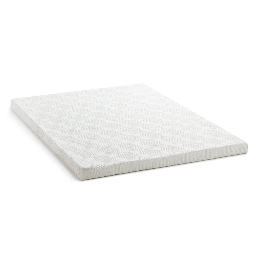 Lucid Comfort Collection 3" Gel Memory Foam Mattress Topper with Cover & Reviews | Wayfair added by Jennifer Malinas