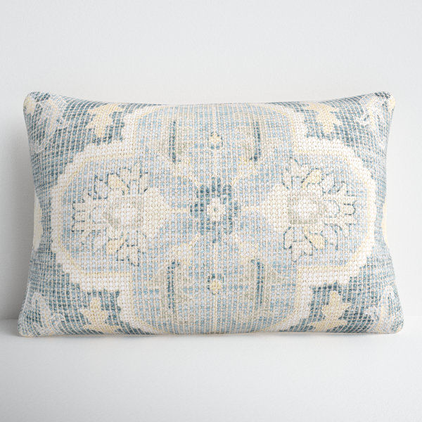 Alain Floral Cotton Lumbar Pillow Cover added by Karleigh Miller