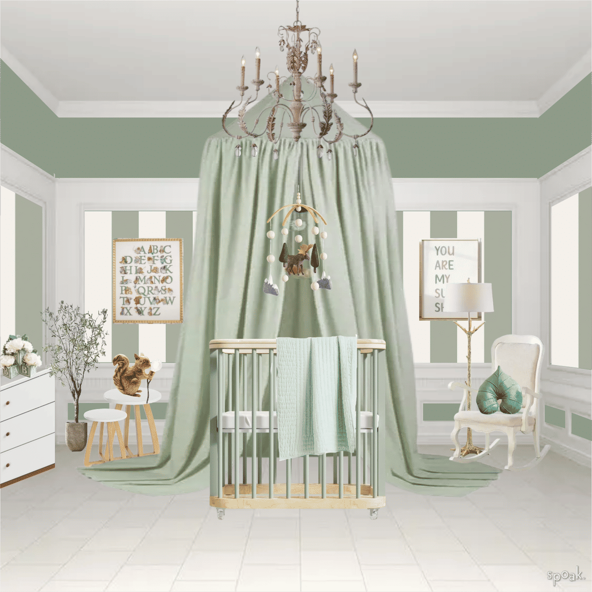 Nursery Inspiration designed by Sarah Webb