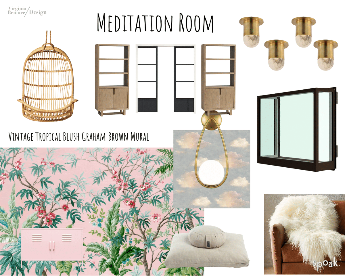Mudroom Inspo designed by Virginia Bennice
