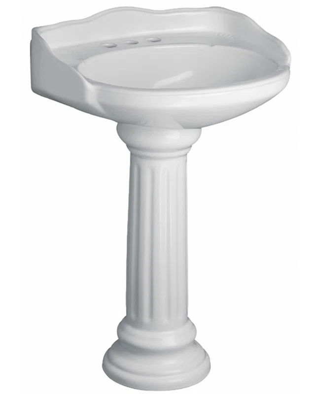 Barclay Vicki 18.88'' Vitreous China Oval Bathroom Sink with Overflow added by Caitlyn Fitzpatrick