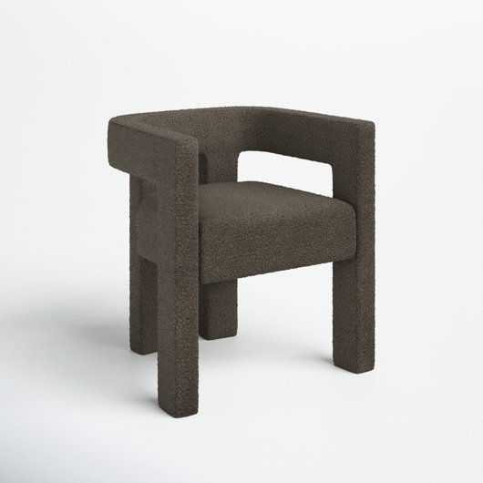 Marcella Boucle Fabric Accent/Dining Chair | AllModern added by Lauren Elle Jones