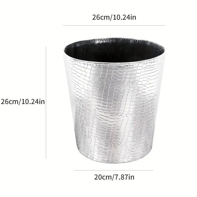 Household Garbage Bin Simple Trash Bathroom Living Room - Temu added by Sarah Jackson