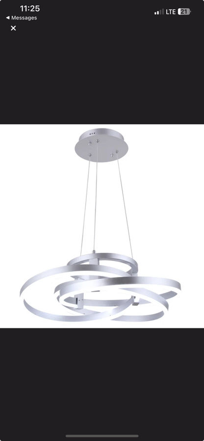 alliber dimmable led chandelier added by Kayon Fyfe