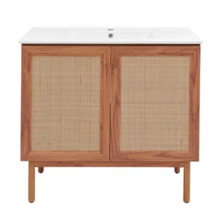 Swiss Madison Classe 36" W X 18'' D x 33'' H Single Bathroom Vanity | Wayfair added by SABi iNTERIORS