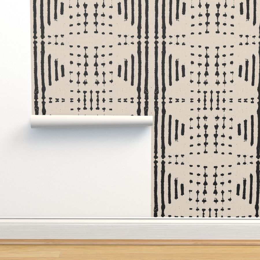 TERRA ESSO WHITE Wallpaper | Spoonflower added by Courtney Caldwell