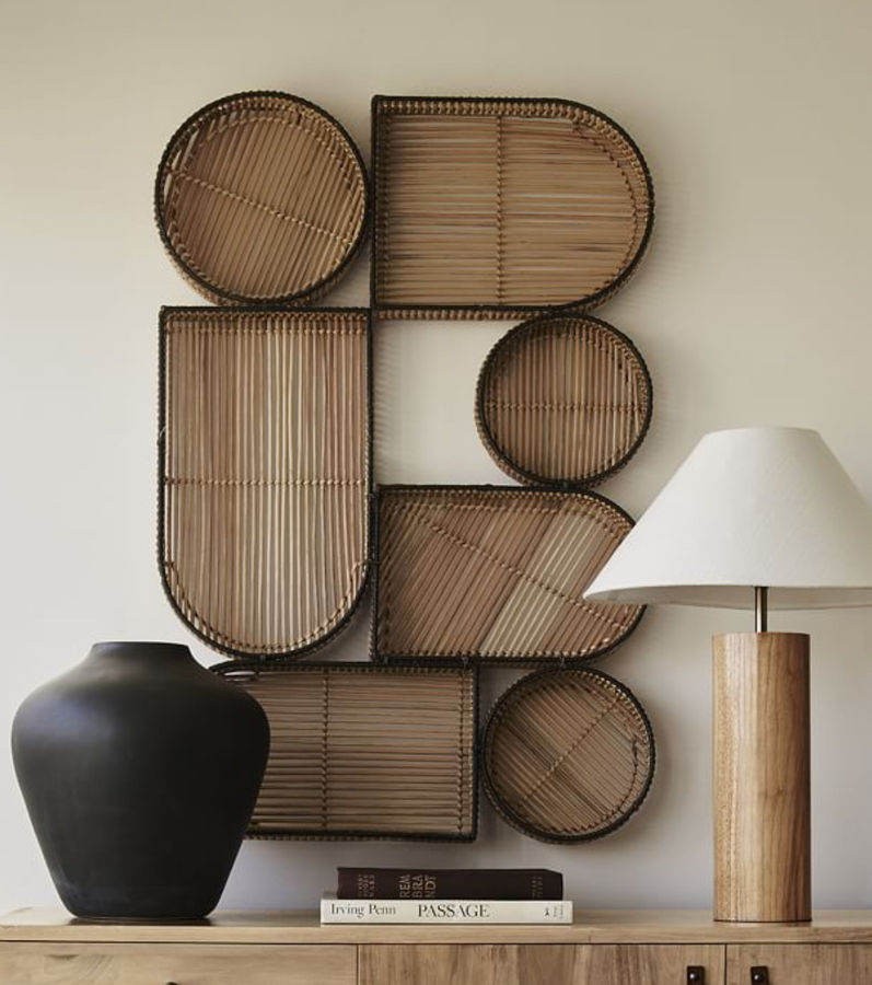 Geo Natural Woven Dimensional Wall Art by Diego Olivero added by Chad Phillips