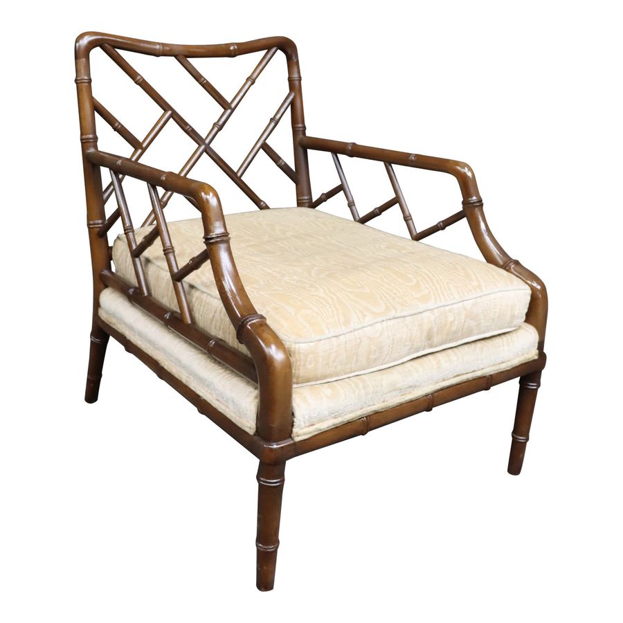 Baker Bamboo Lounge Chair added by Jennifer Hickey