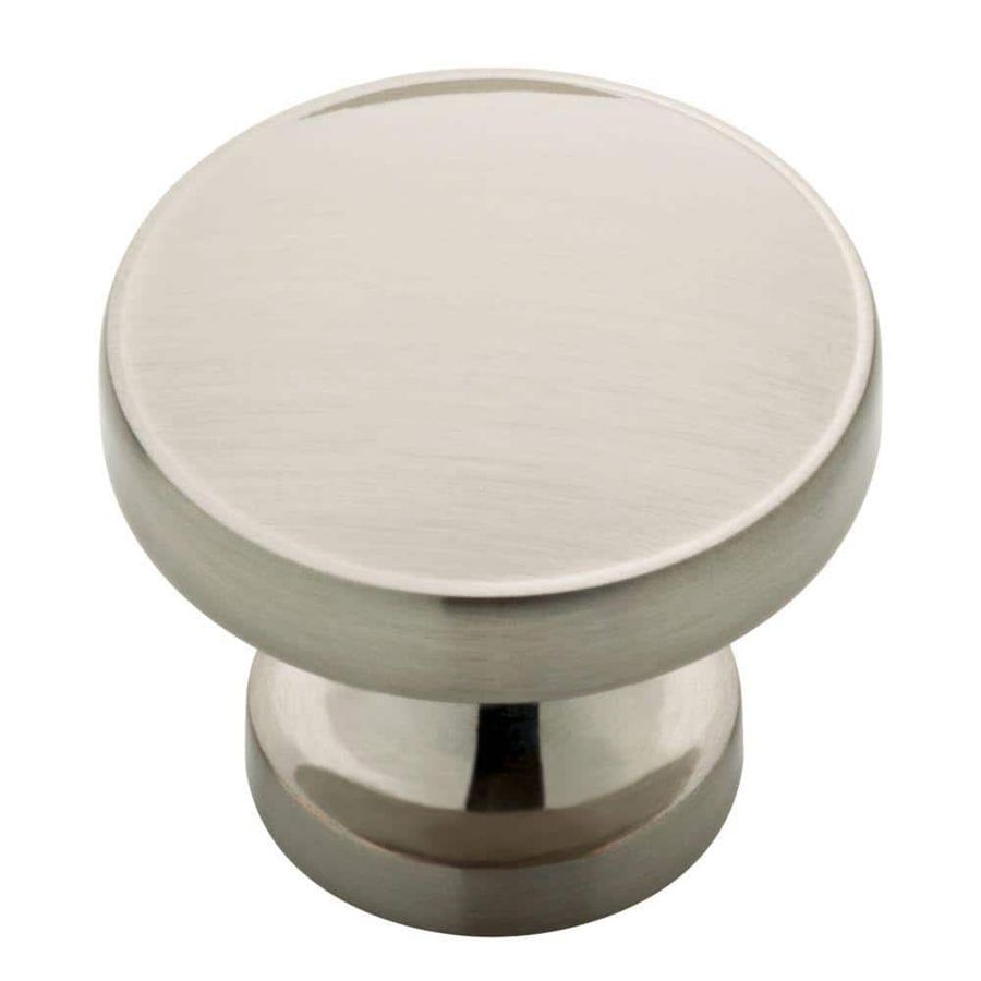 Liberty Phoebe 1-5/16 in. (34 mm) Modern Satin Nickel Round Cabinet Knob P33745C-SN-C - The Home Depot added by HELEN SALGADO