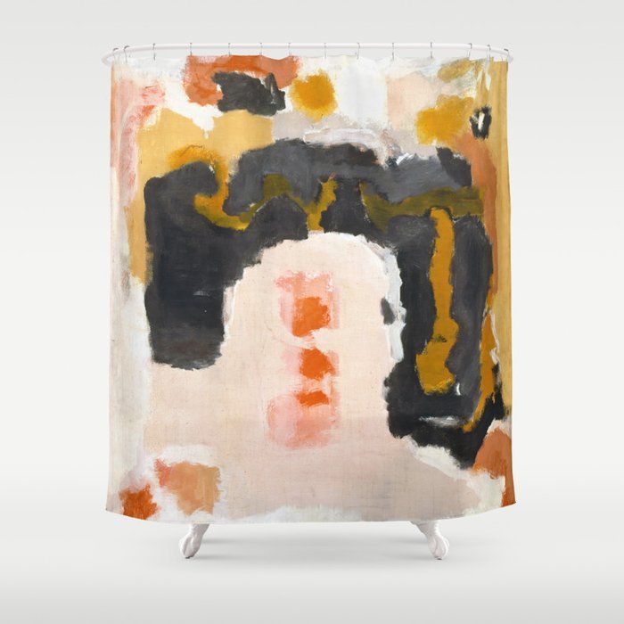 Mark Rothko - Untitled - 1947 Artwork Shower Curtain by Art-O-Rama Shop added by Molly Jones