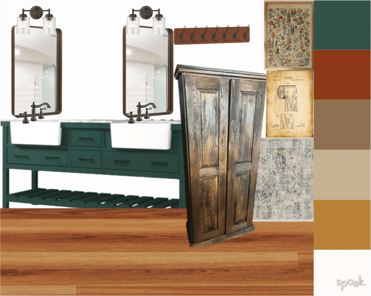 Bathroom Inspo designed by Christi Twaddell