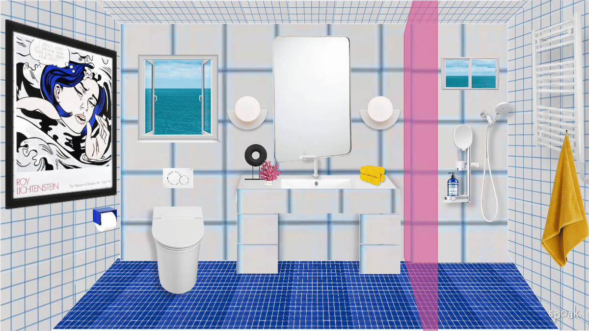 Bathroom Ideas designed by Christiane Mallon