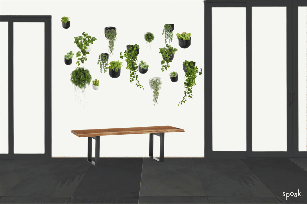 Organic Mudroom Inspo designed by Kyana Sandoval Vesel