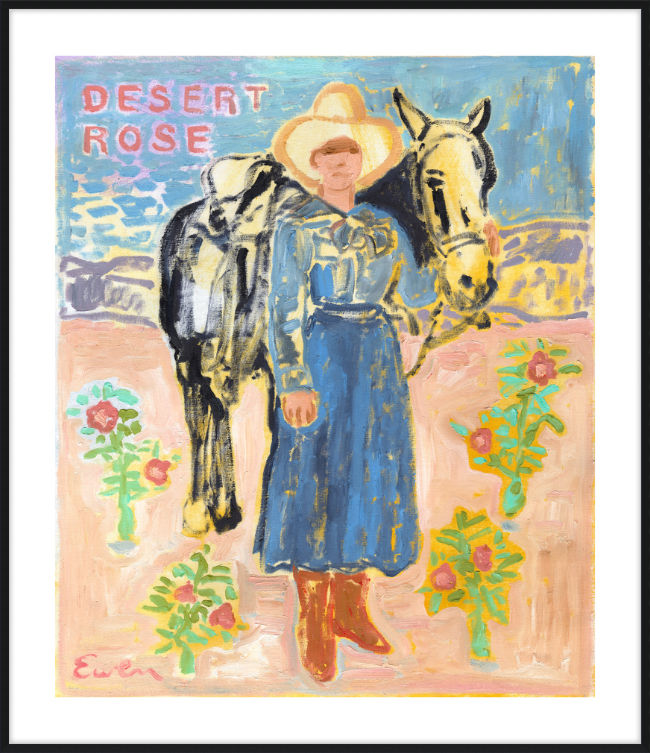 Framed Print // Desert Rose added by Briona Petrous