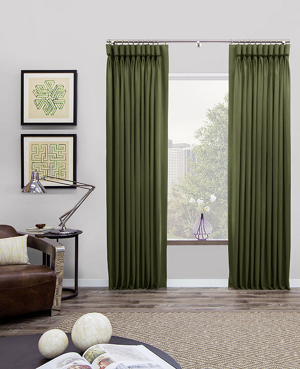 Goblet Pleat Drapes and Curtains | The Shade Store added by Spoak Member