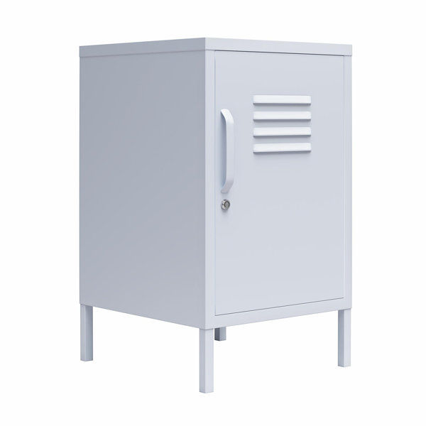 Cache Metal Locker End Table with Storage added by sallie tyler