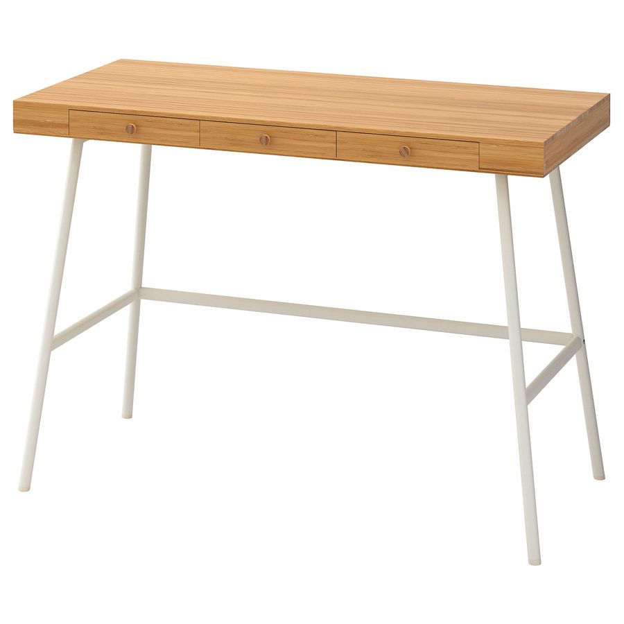 LILLÅSEN Desk, bamboo, 401/8x191/4" - IKEA added by ally alvarez