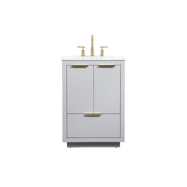 Gazala 24'' Single Bathroom Vanity added by Sarah Jackson