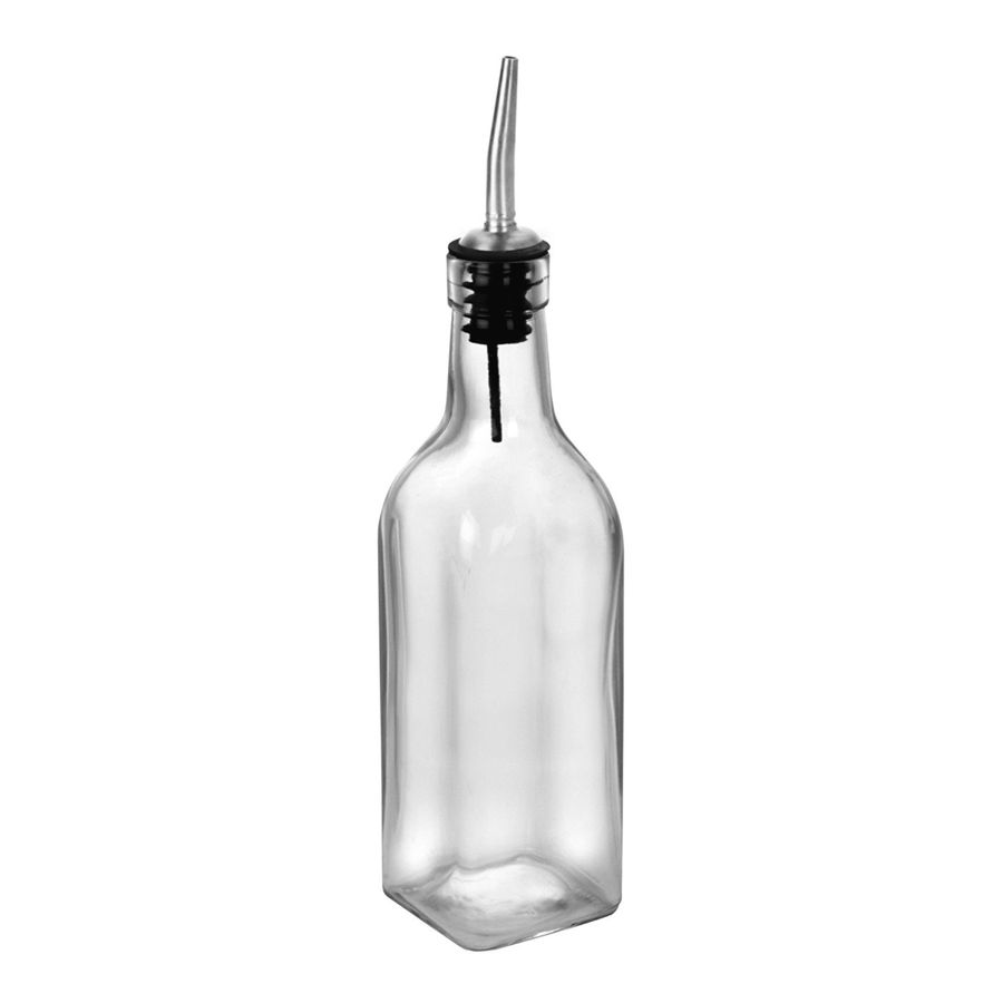 Anchor Hocking Olive Oil and Vinegar Glass Bottle with Stainless Steel Spout, 11 Ounce - Walmart.com added by Jesse Coleman
